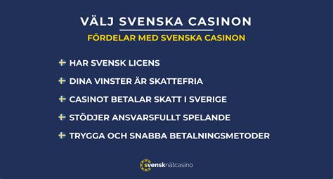 svenska casinon lista